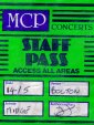 Bolton Albert Halls Stage Pass